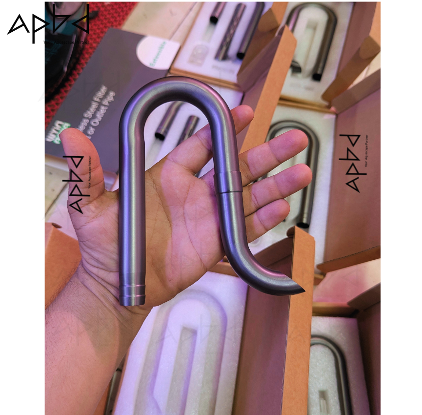 Wyin SS Lily Pipe Set 16mm | Premium Gunmetal Finish | Stainless Steel | Price: 3850 TK