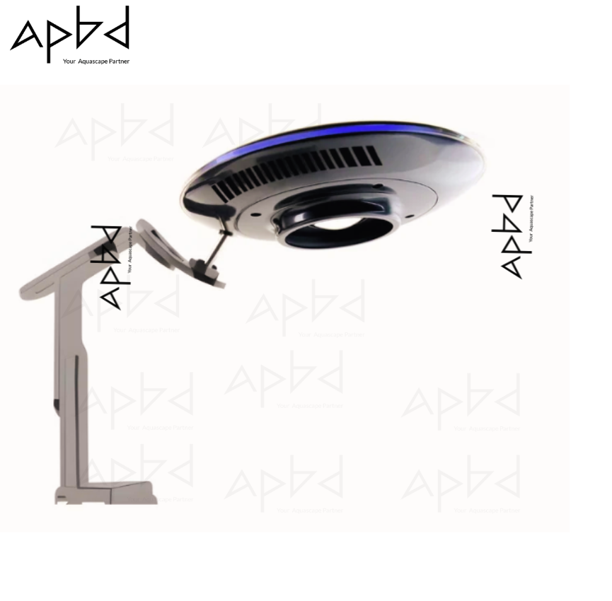 UFO Light Bangladesh Freshwater Aquarium LED Light with Stand | 80W High-Depth Spotlight | APP-Controlled | Price: 9990 TK