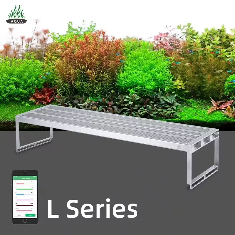 WEEK AQUA L Series APP-Controlled LED Aquarium Light with Dimmer & Timer